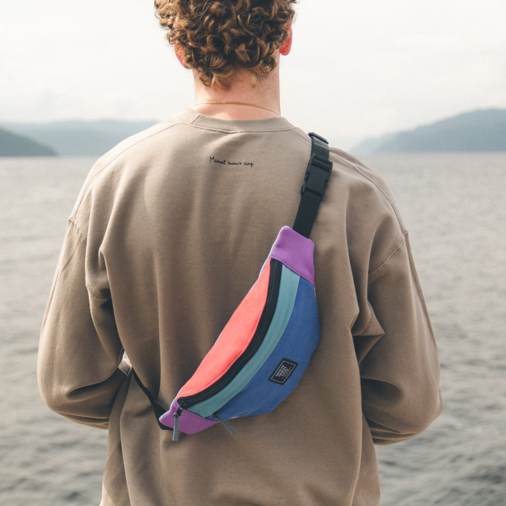 Sac banane 1L surcyclé - Signature - Collection Choix de l'atelier - Couleurs aléatoires