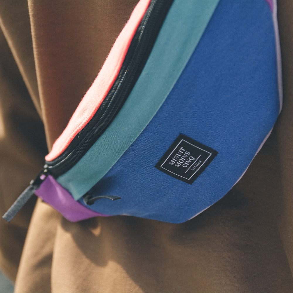 Sac banane 1L surcyclé - Signature - Collection Choix de l'atelier - Couleurs aléatoires