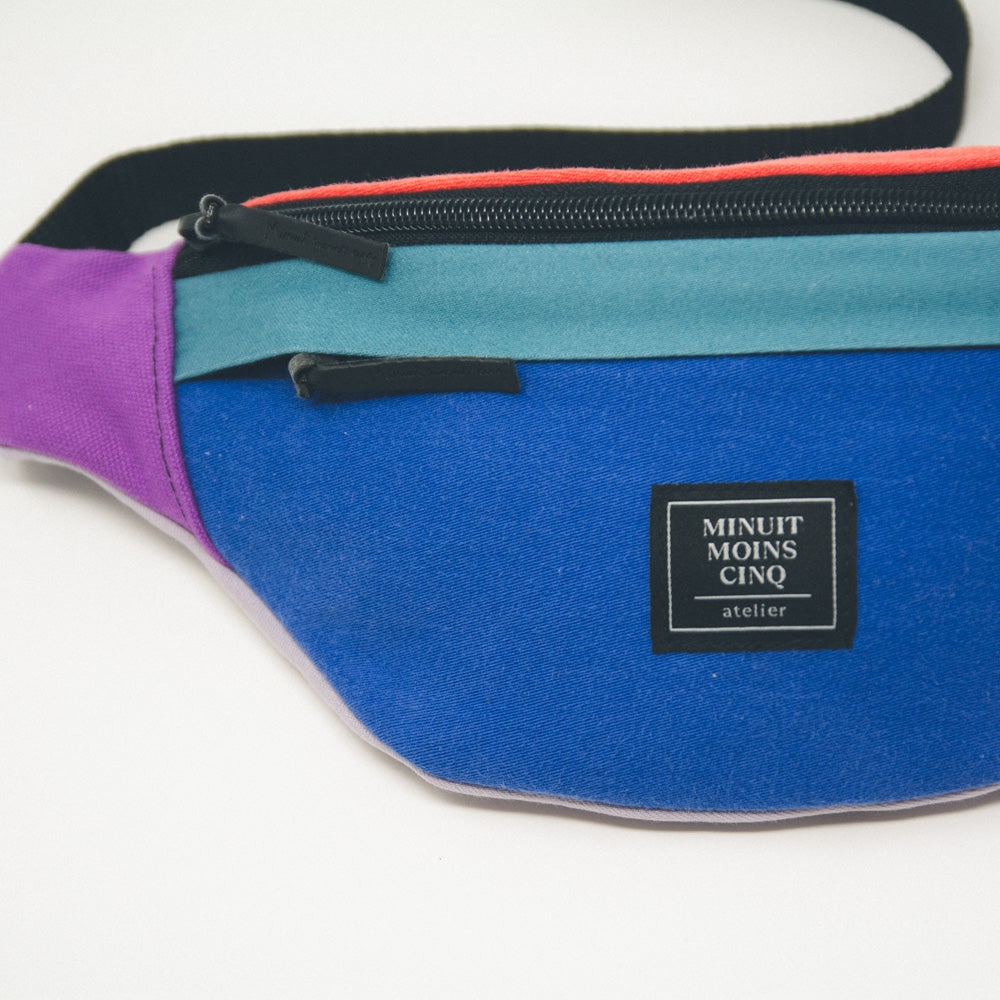 Sac banane 1L surcyclé - Signature - Collection Choix de l'atelier - Couleurs aléatoires