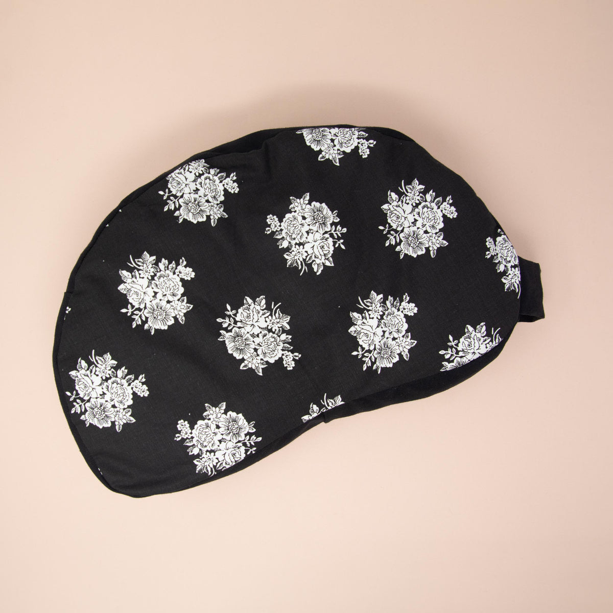 Coussin de yoga en tissu surcyclé et écales de sarrasin